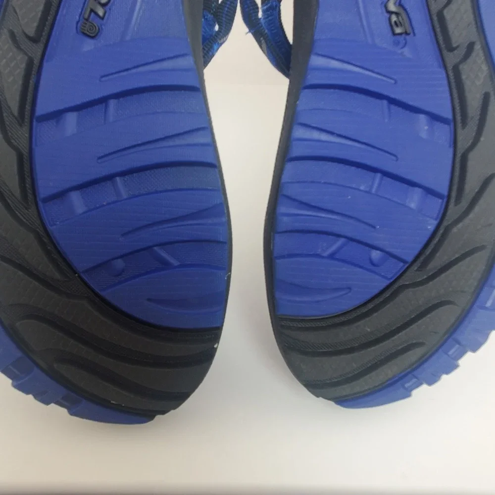 Teva 6294 Hurricane Women's Sz 5 Black / Blue Sport Sandals Adjustable Straps